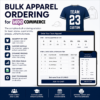 HAS Bulk Apparel Ordering
