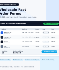 wholesale fast order plugin product image